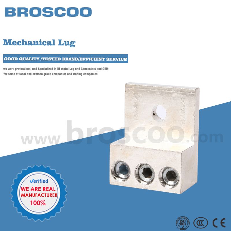 (4/0 AWG) Triple Wire Triple Barrel Mechanical Lug