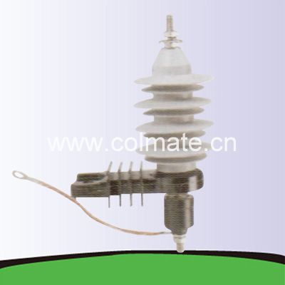 11kv Composite Surge Arrester Lightning Arrester Metal Oxide Gapless Polymer Synthetic Polymeric 15kv 22kv 33kv 36kv High Voltage Porcelain Ceramic Station