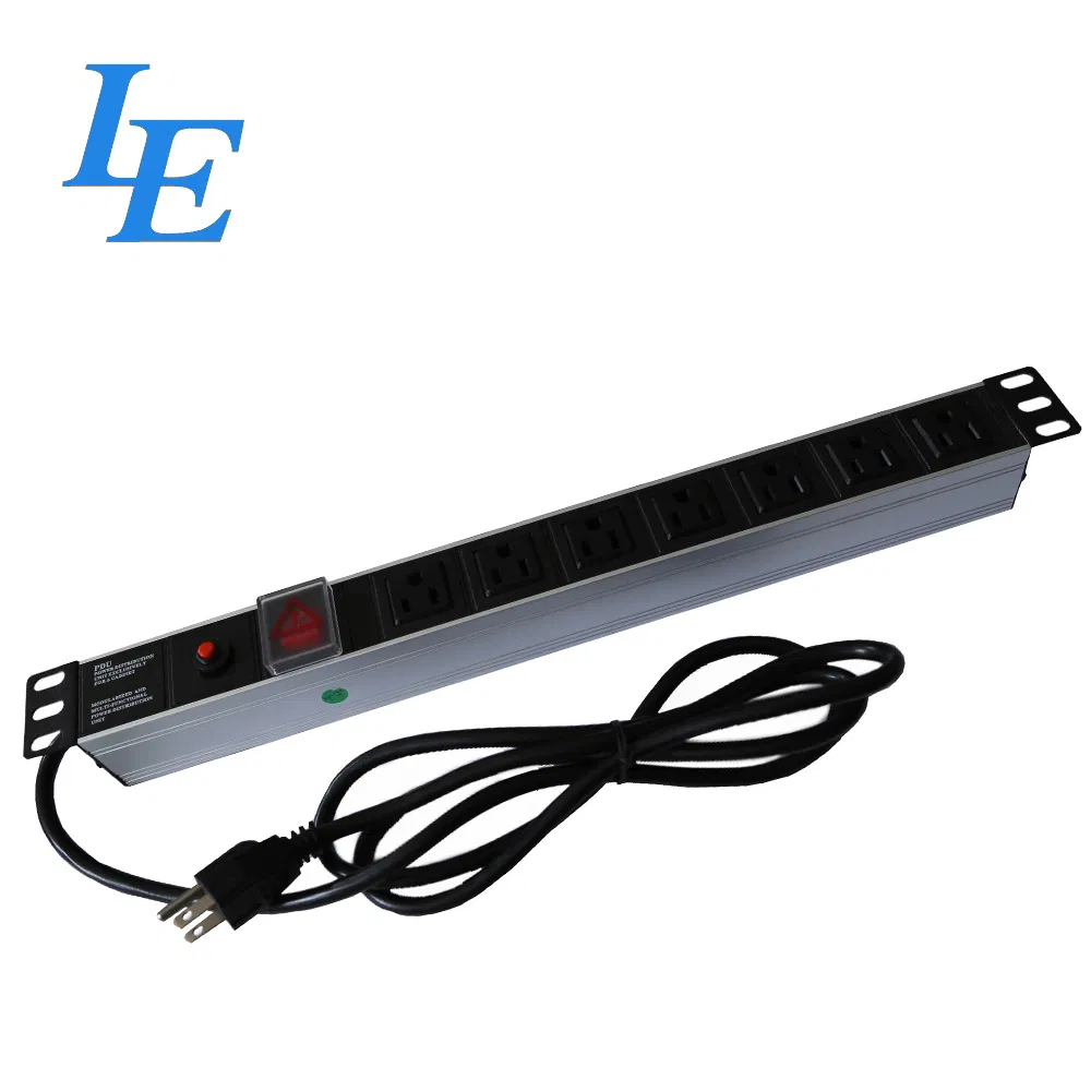 19 Inch America Tpye Server Rack Switched PDU Intelligent Universal Monitored Network PDU