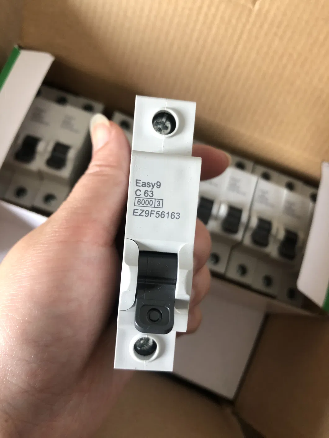 1pole 16A 25A 32A 40A 63A Easy9 Ez Miniature Circuit Breaker MCB