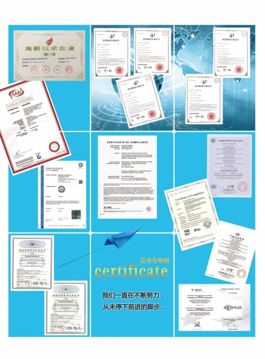 2 3 4 5 6 7 8 9 10 Pin Aohua IP67 Power Waterproof Circular Auto Wire Connector