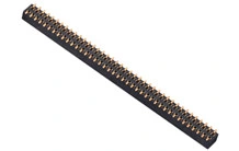 2.54mm Pitch Height 2.5mm Socket PCB Connector Dual Row Straight Male Female Pin Header