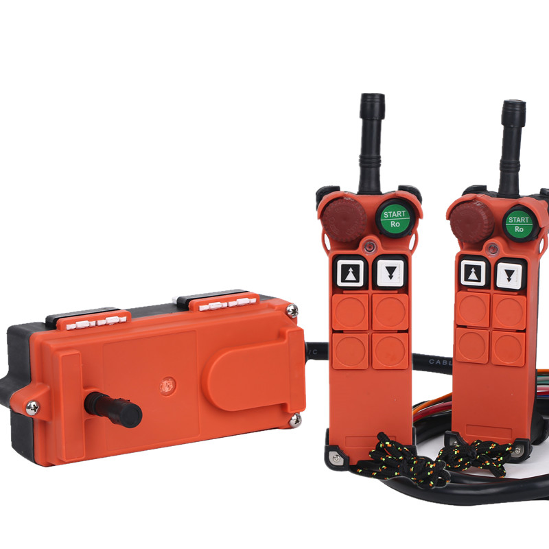 2 Transmitter 1 Receiver 2 Channel Double Speed Industrial Radio Remote Controller