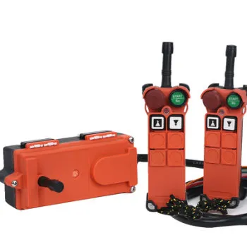 2 Transmitter 1 Receiver 2 Channel Double Speed Industrial Radio Remote Controller