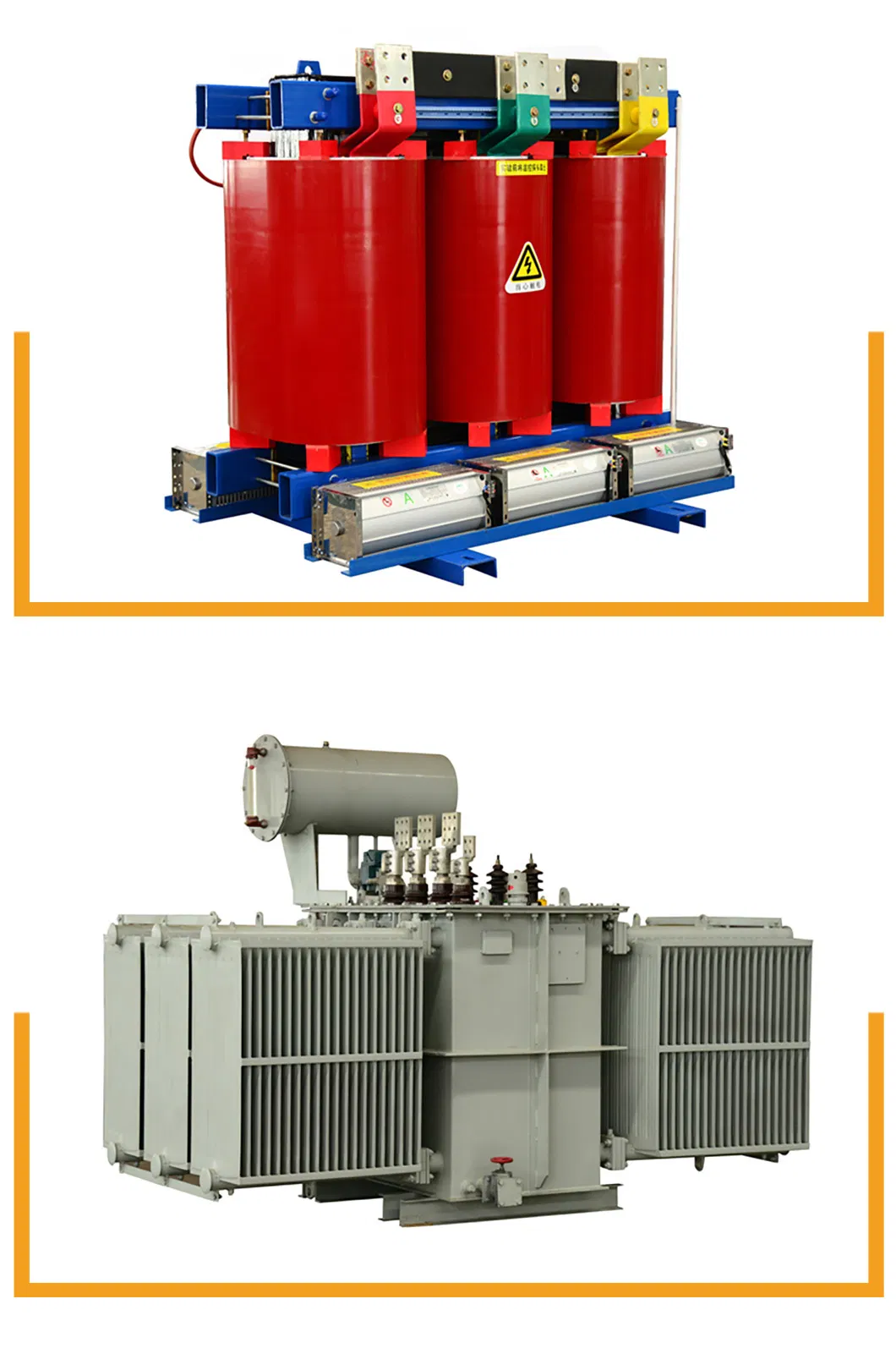 200kVA Aluminum Winding Transformer 11kv Step Down Oil Type Transformer