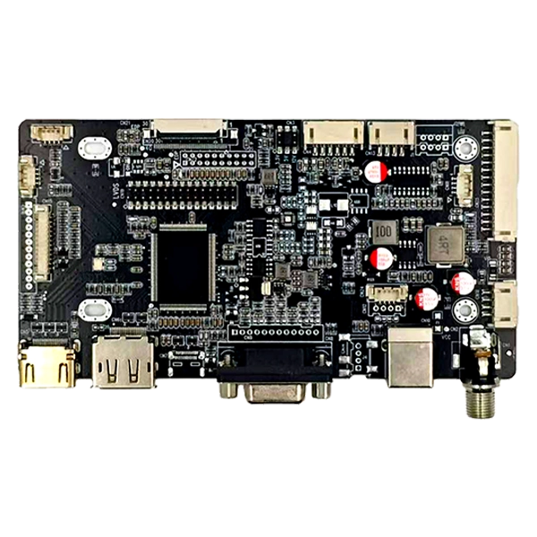 How to Connect HDMI, DP, VGA, and Type-C to an LVDS eDP Interface AD Board Simultaneously