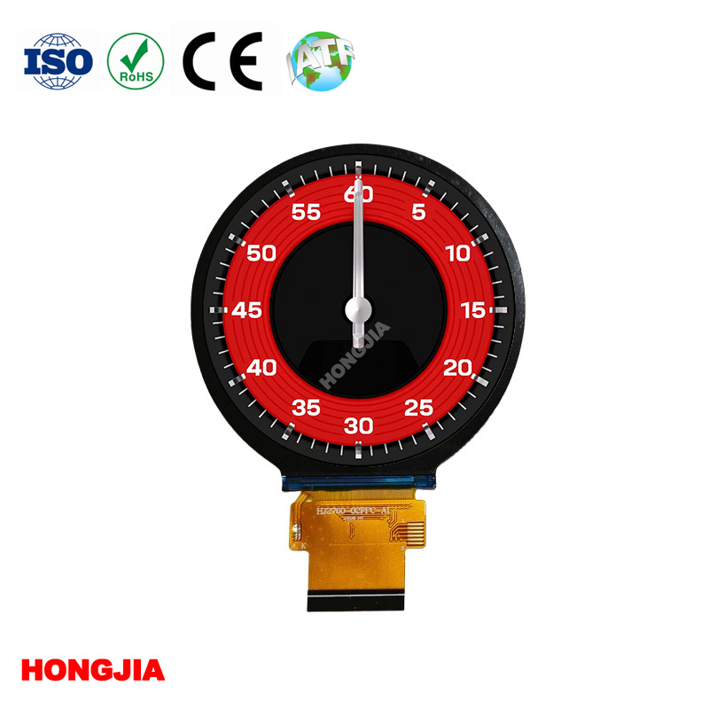 How Wearable Round LCD Balances Power and Clarity?