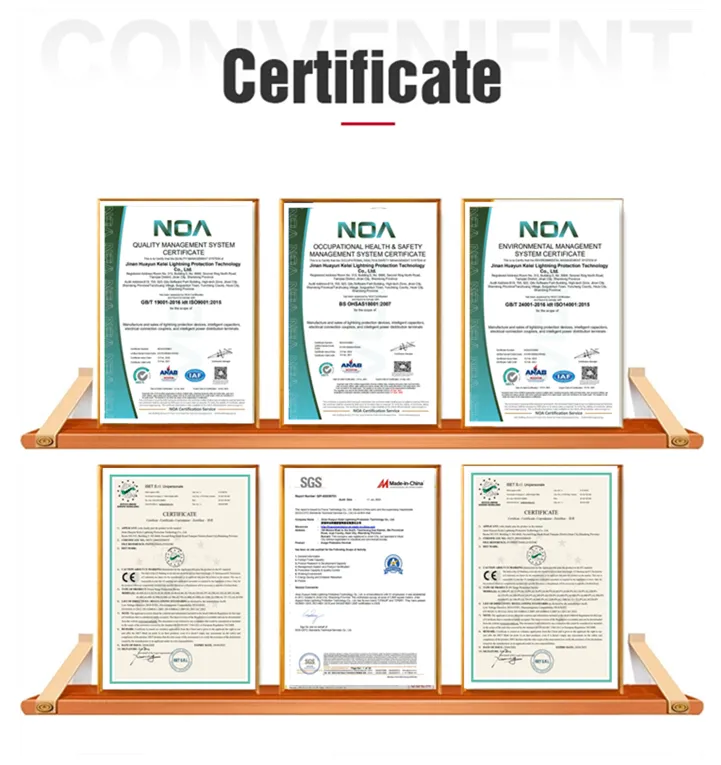 20ka 40ka 3p+Npe 275V AC SPD DIN Rail Lightning Surge Suppressor Arrestor Protective Devices