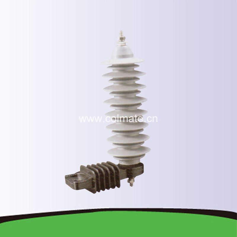24kv Composite Surge Arrester Lightning Arrester Metal Oxide Gapless Polymer Synthetic Polymeric 15kv 22kv 33kv 36kv High Voltage Porcelain Ceramic Station