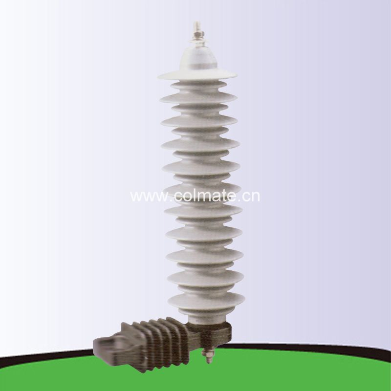33kv Composite Surge Arrester Lightning Arrester Metal Oxide Gapless Polymer Synthetic Polymeric 11kv 15kv 22kv 33kv 36kv High Voltage Porcelain Ceramic Station