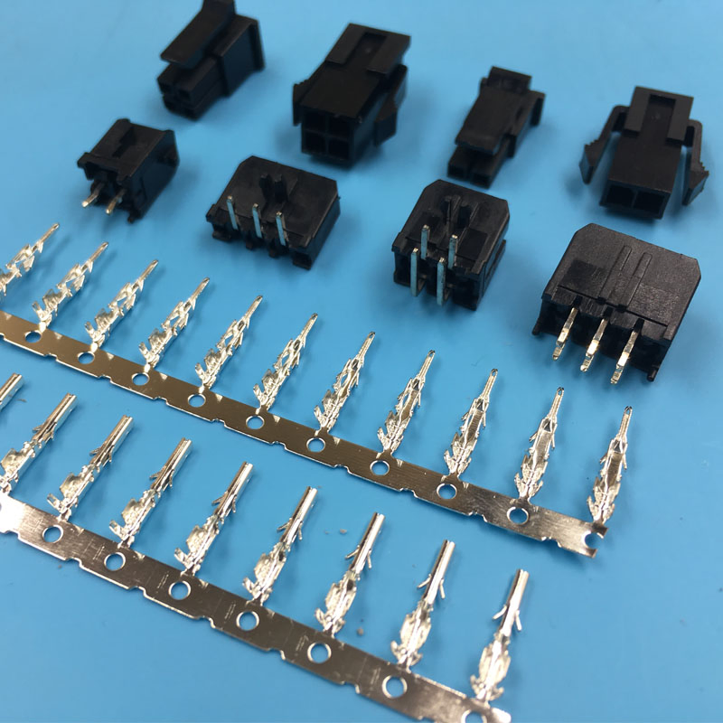 43045-0206 DIP Lightning 2 Pin Connector of PBT- GF10