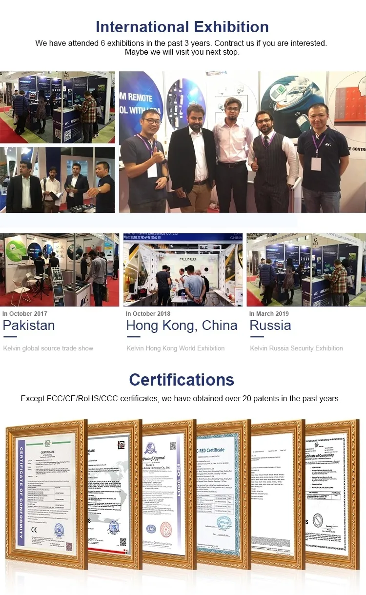 433 MHz Electricos Security Gate Remote Control Kl180