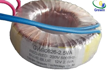 5va 110V Electronic Lighting Industry Minature Toroidal Transformer