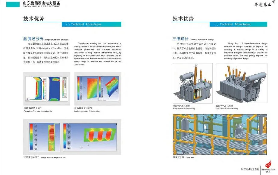 900kVA 10 (35) Kv Cbw Series Oil-Immersed Transformer in Box-Type Substation (European style)