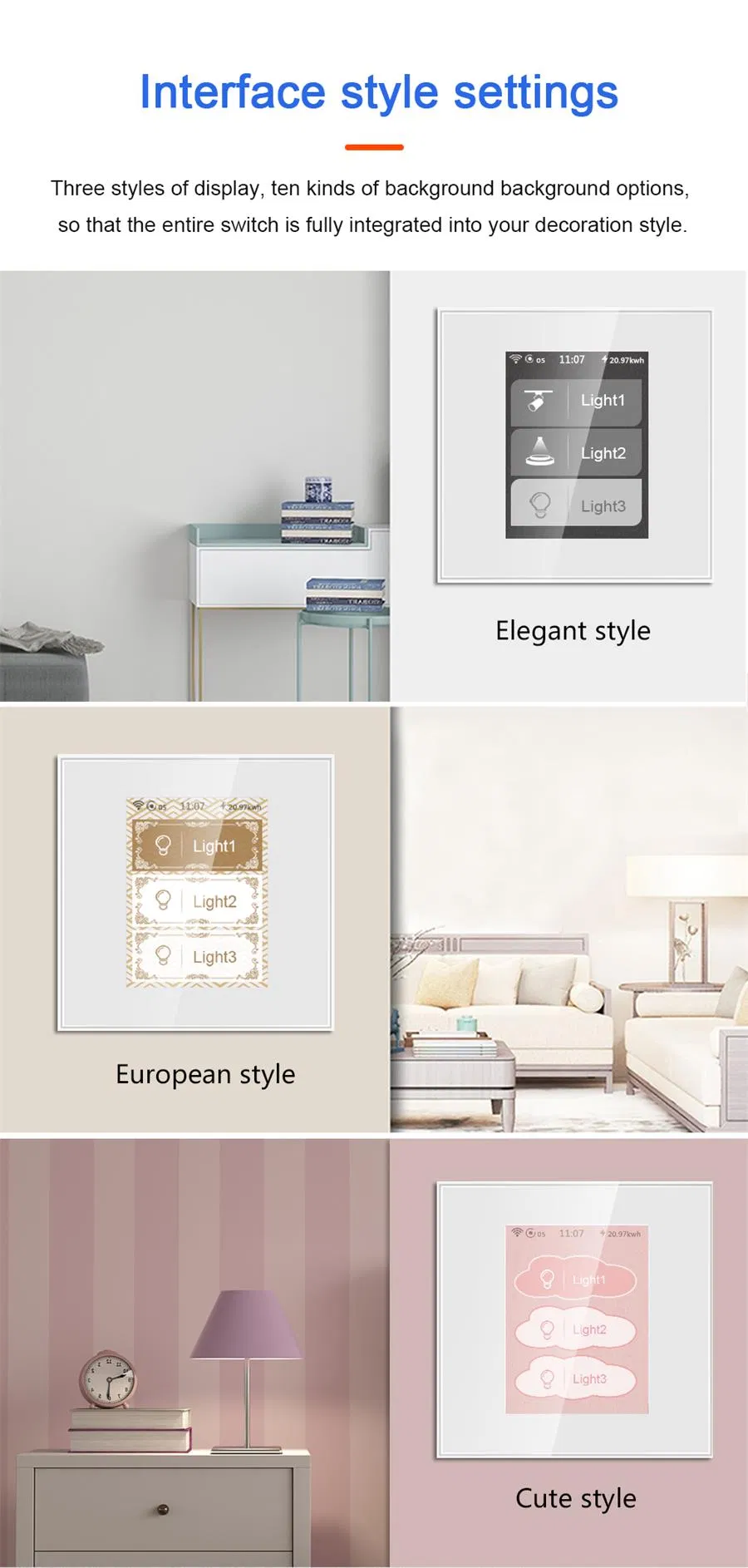 Amazon Echo Google Home Voice Control Smart Switch