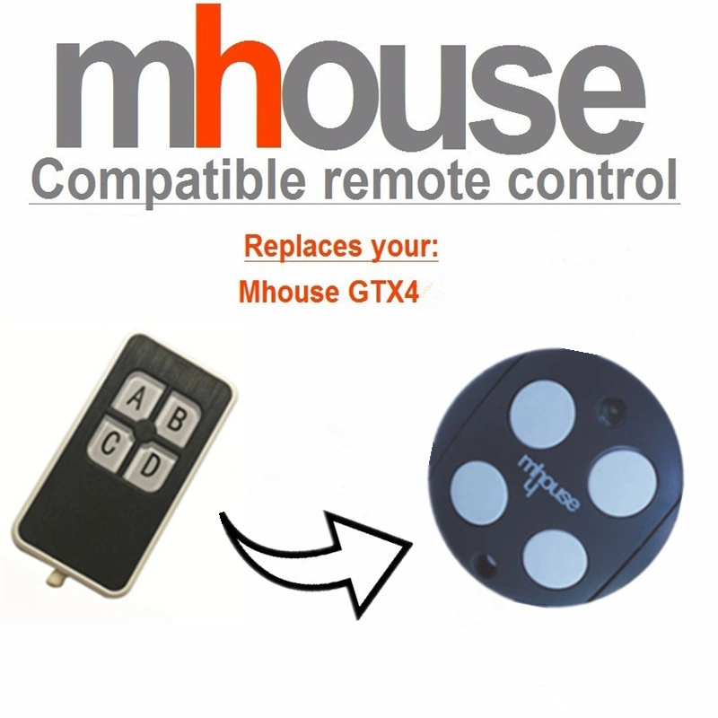 Ask 433.92MHz Replaced Remote for Mhouse
