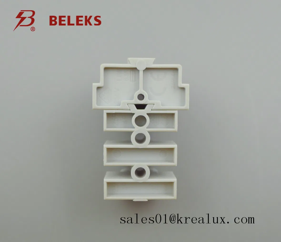 Beleks EU Standard 94-V2 450V Polyamide66 4 Pole Fused Mounting Terminals VDE Ce CQC ( FT06 -4W/83)