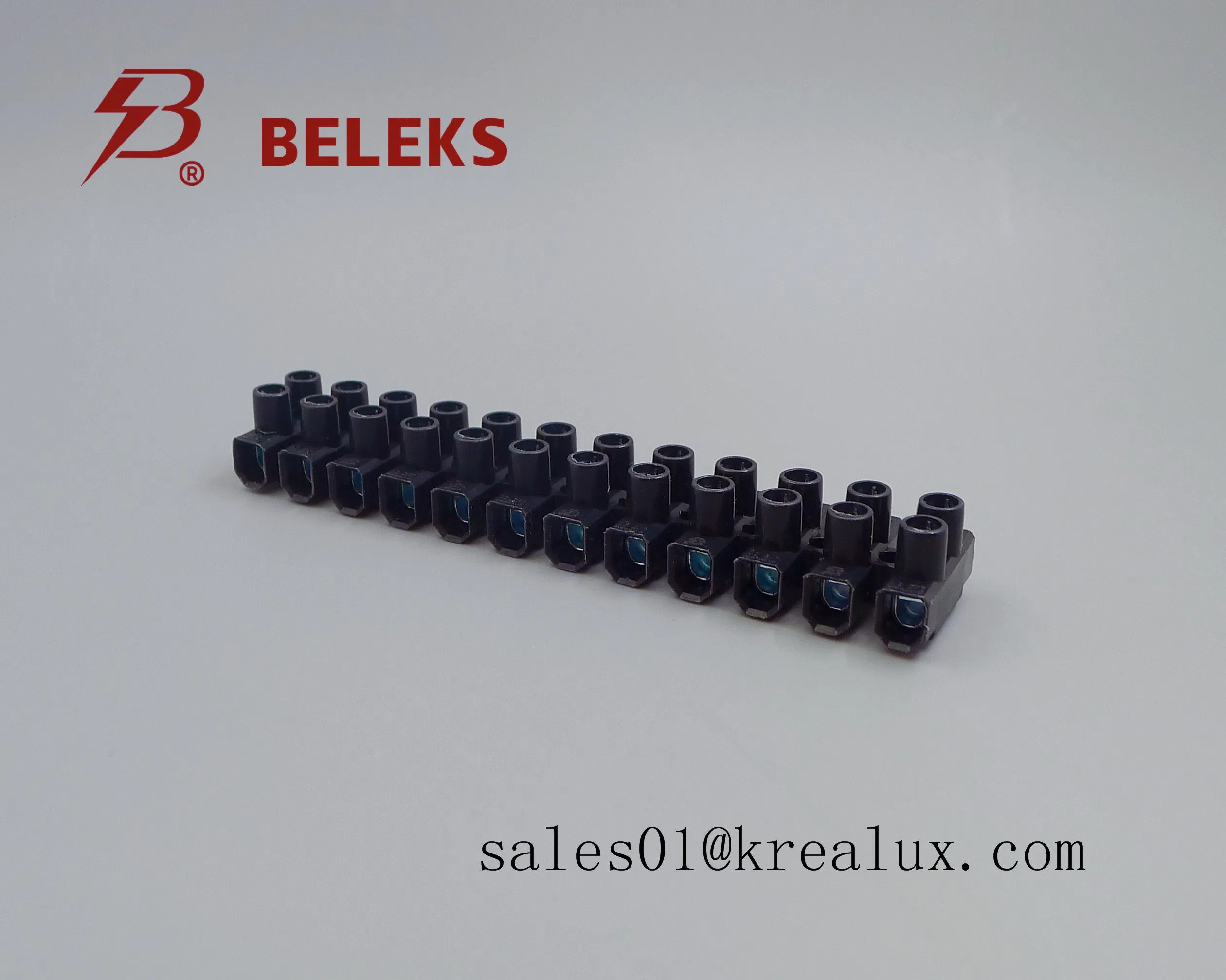 Beleks/Krealux T04-12s (P) CE 12 Ports/Poles/Ways Terminal Block/Strip/Barrier