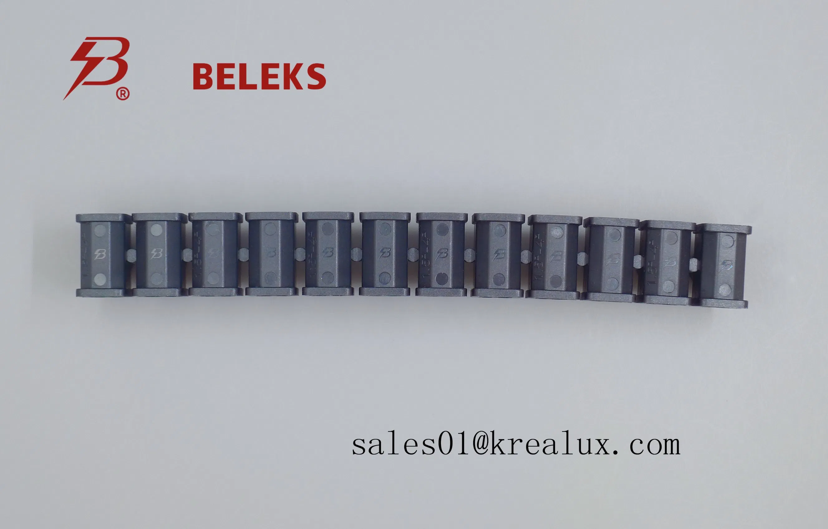 Beleks/Krealux T12A-12s (P) VDE 12 Ports/Poles/Ways Screw-Fixed Terminal Block/Strip/Barrier