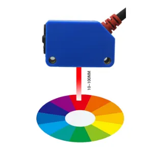 Bgs-S10p PNP. No Background Suppression Photoelectric Sensor for Clear Palstic Detecting