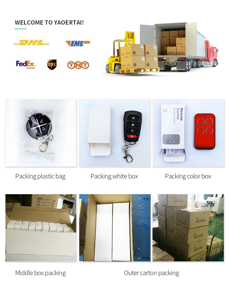 Car Alarm Wireless Universal RF Remote Control Duplicator Hoping Code 433MHz Yet084