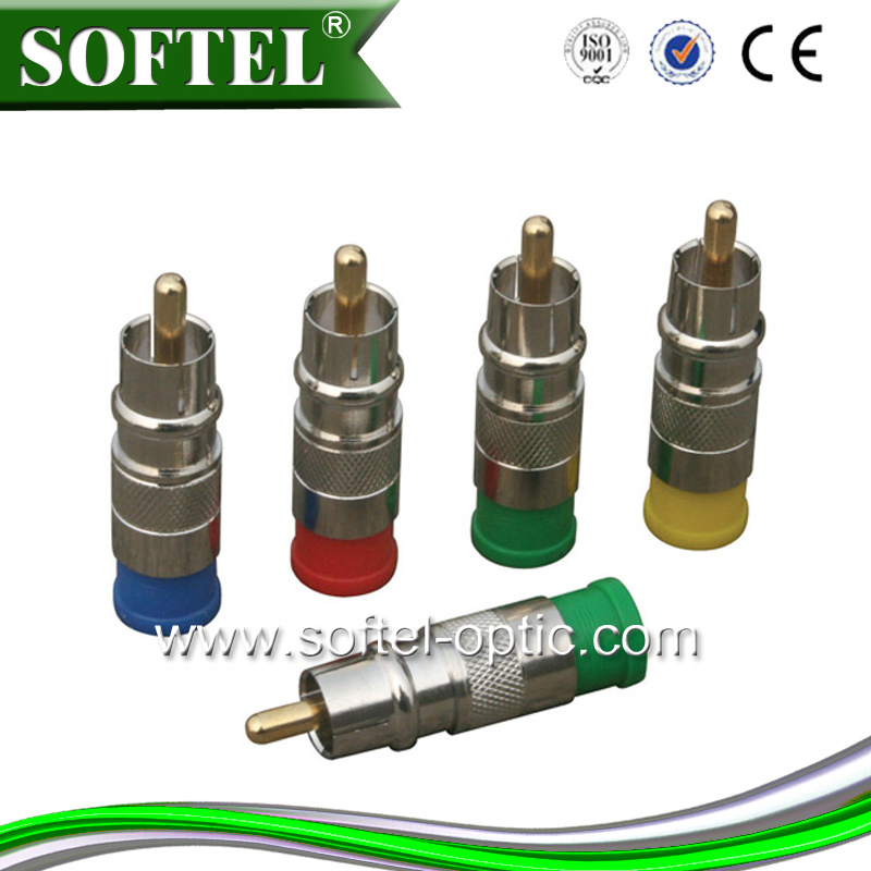 CCTV Camera Weatherproof Bass BNC Compression Connectors