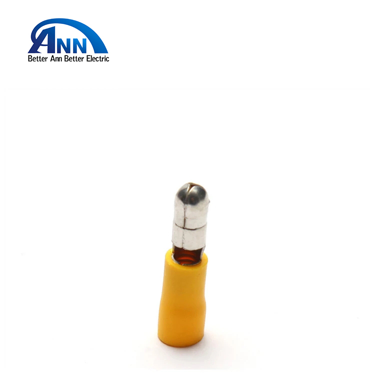 Ce Approved Blue AWG16-14 Insulated Butt Male Disconnects