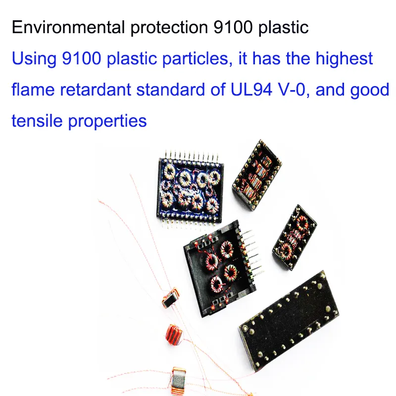 China Low Price Pulse LAN Transformer 5g Base-T 24 Pins 48 Pins and 8 Cores Ethernet Magnetic Transformers SMD LAN Filter 5 Gigabit Ethernet G24155cg