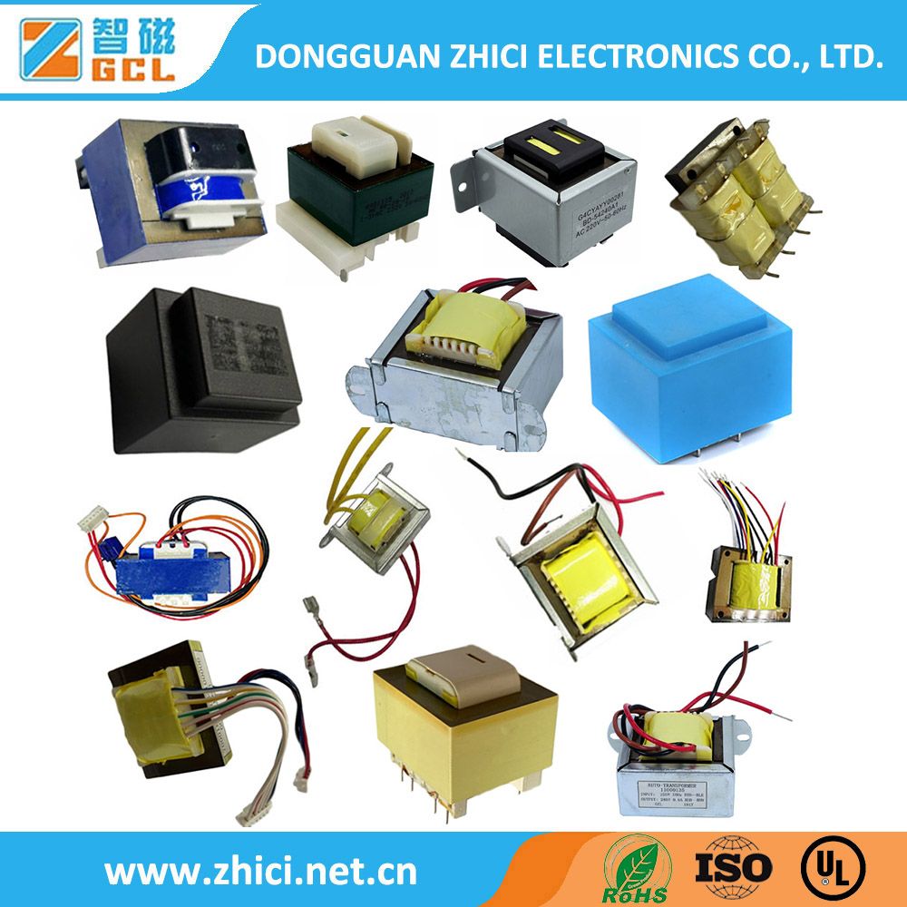 China Manufacturer Ee22 Core Varnished Type Switch Mode Power Supply AC Transformer for Winding Machine