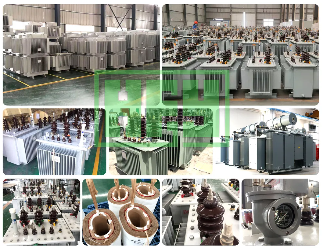 China Supply 3 Phase Oil Immersed 2mva Power Distribution Transformer S9 S11 S15 Power Distribution 30-2500 kVA Electric Transformer