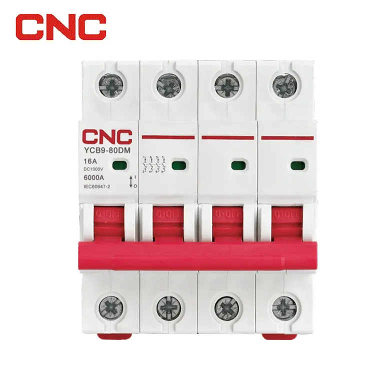 CNC Professional Factory AC MCB Circuit Breaker Circuit Breaker MCB 4p 220V Circuit Breaker AC MCB 100A