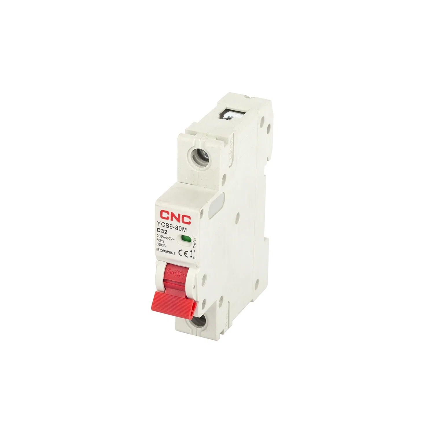 CNC Ycb9 -80m 63A C Type 1p 10ka 230V 50Hz Miniature Circuit Breakers MCB