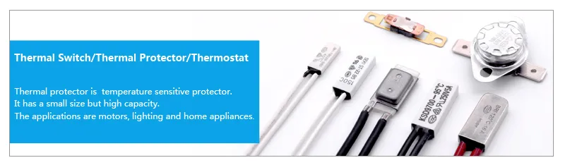 Creep Action Thermostat Switch Temperature Protector