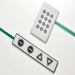 Customized Good Quality Metal Dome Embossed Button Membrane Switch Keyboard