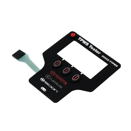 Customized Good Quality Metal Dome Embossed Button Membrane Switch Keyboard