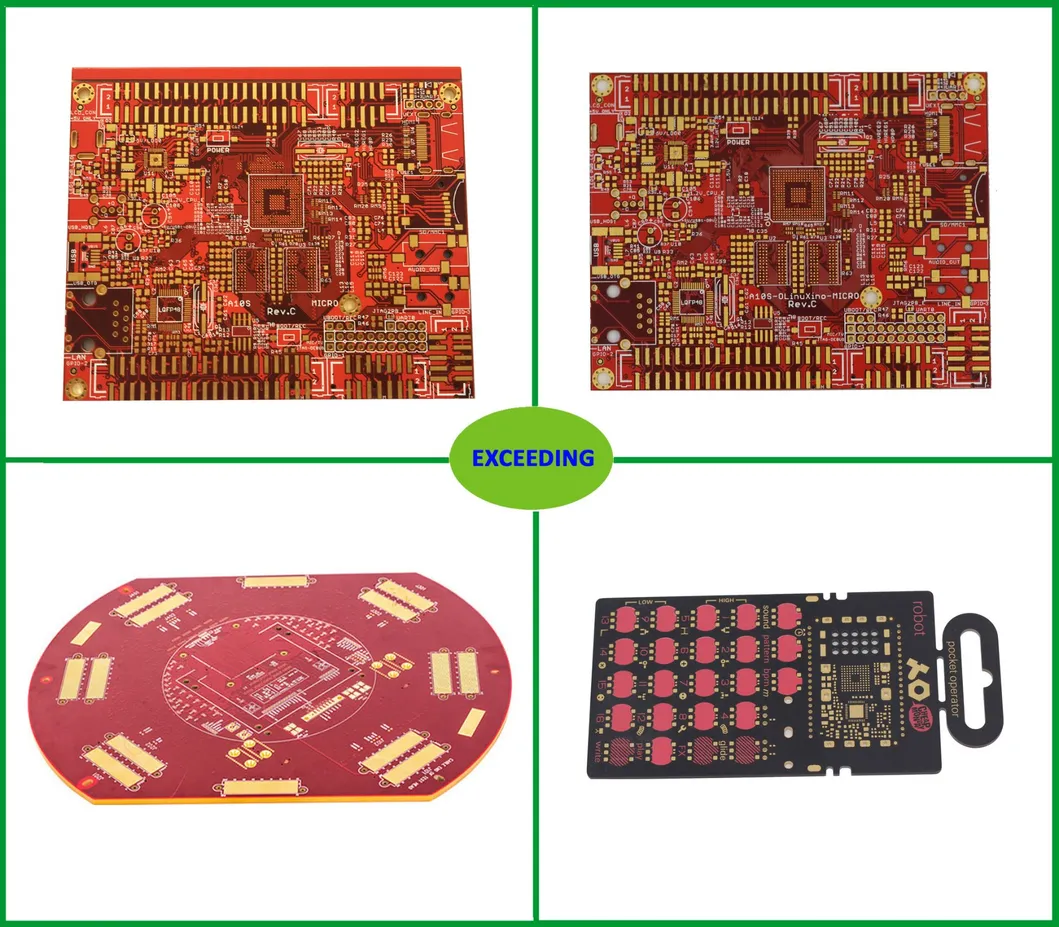 Customized Multi Layer 6 Layer- 12-Layer Blind Buried Board HDI PCB Board