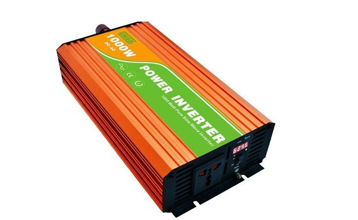 DC 12V to AC 110V 1000W Pure Sine Wave Power Inverter