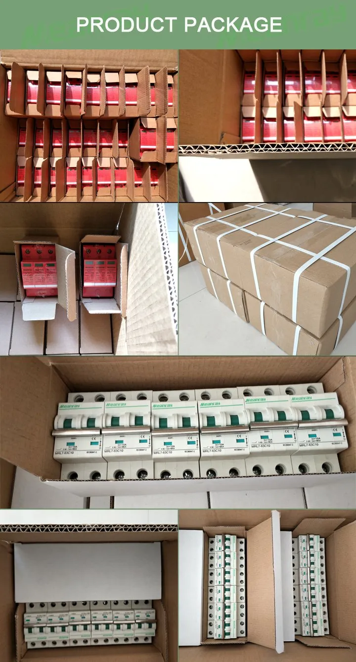 DC MCB 4p 16A 1000V 6A-63A Solar 2p DC Renewable Energy Clear Energy Circuit Breaker