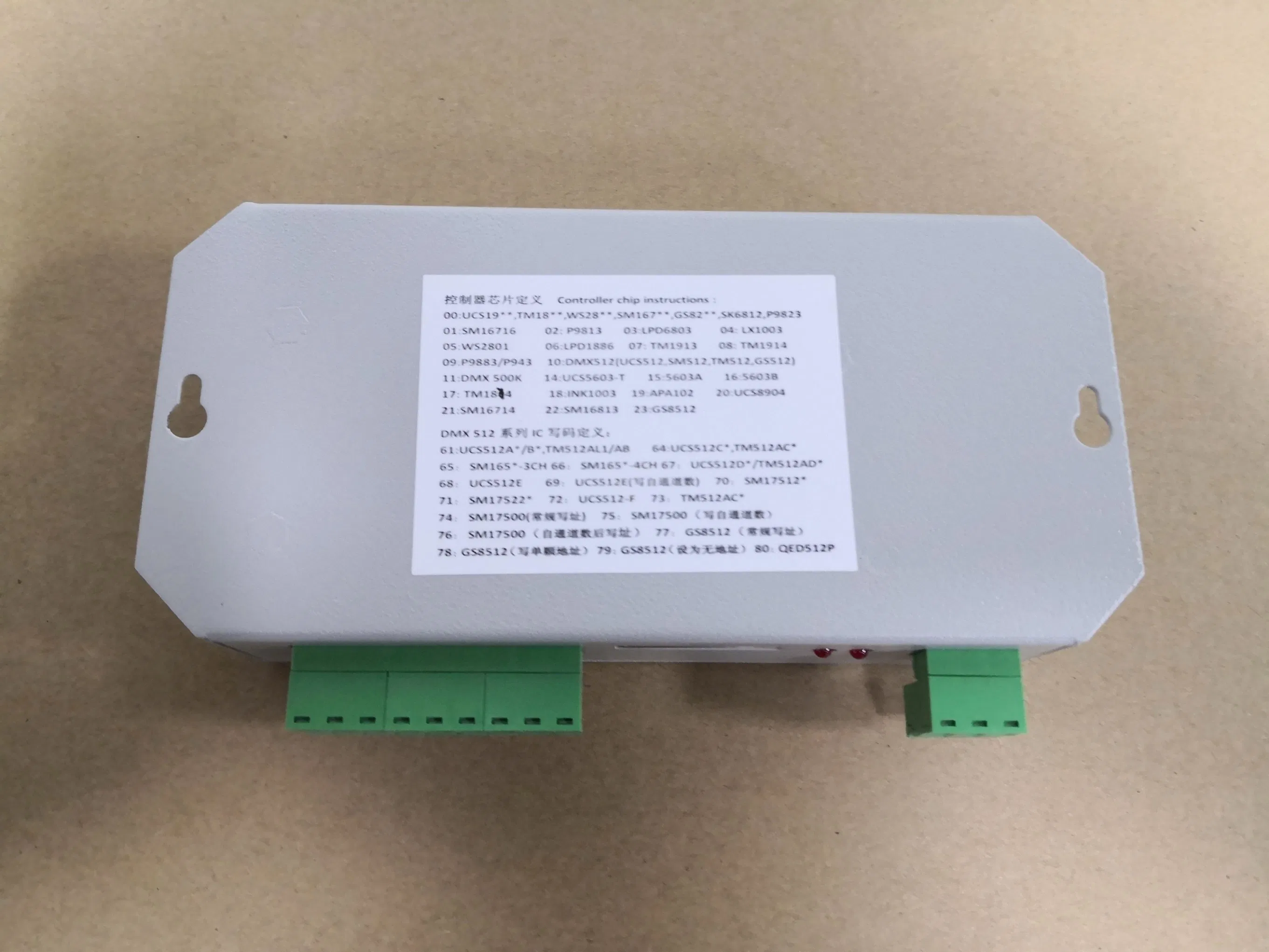DC5V/12V/24V 2048pixels Programmable Apa102 Sk6812 Ws2812b Ws2811 Pixel Strip RGB LED Controller