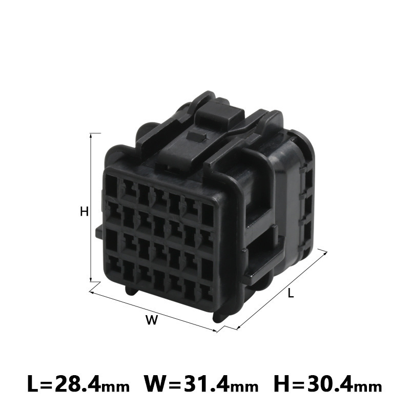 DJ7141y-2-11/21 Automobile Waterproof Wiring Harness Connector Jae Shell Male and Female Pair Wiring Pair Mg640352 Mg610350 7222 ( 7123 ) -7544-40