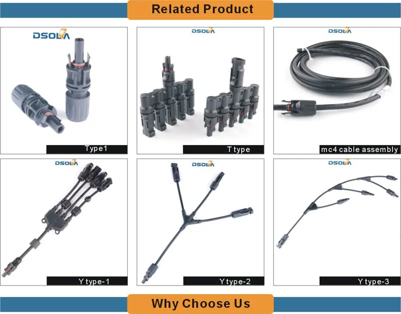 Dsola Customized Service Multipurpose Mc4 Diode Connector