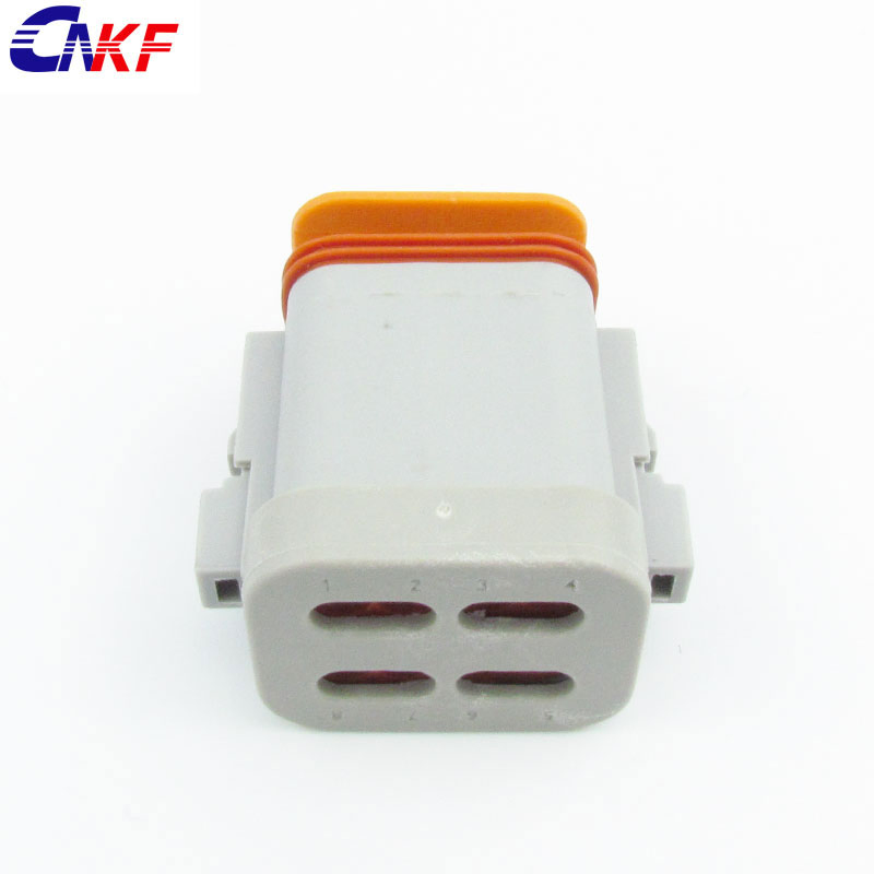 Dt04-8p- E005 8p Waterproof Housing Plastic Gray Connector Part Sheath Auto Connector