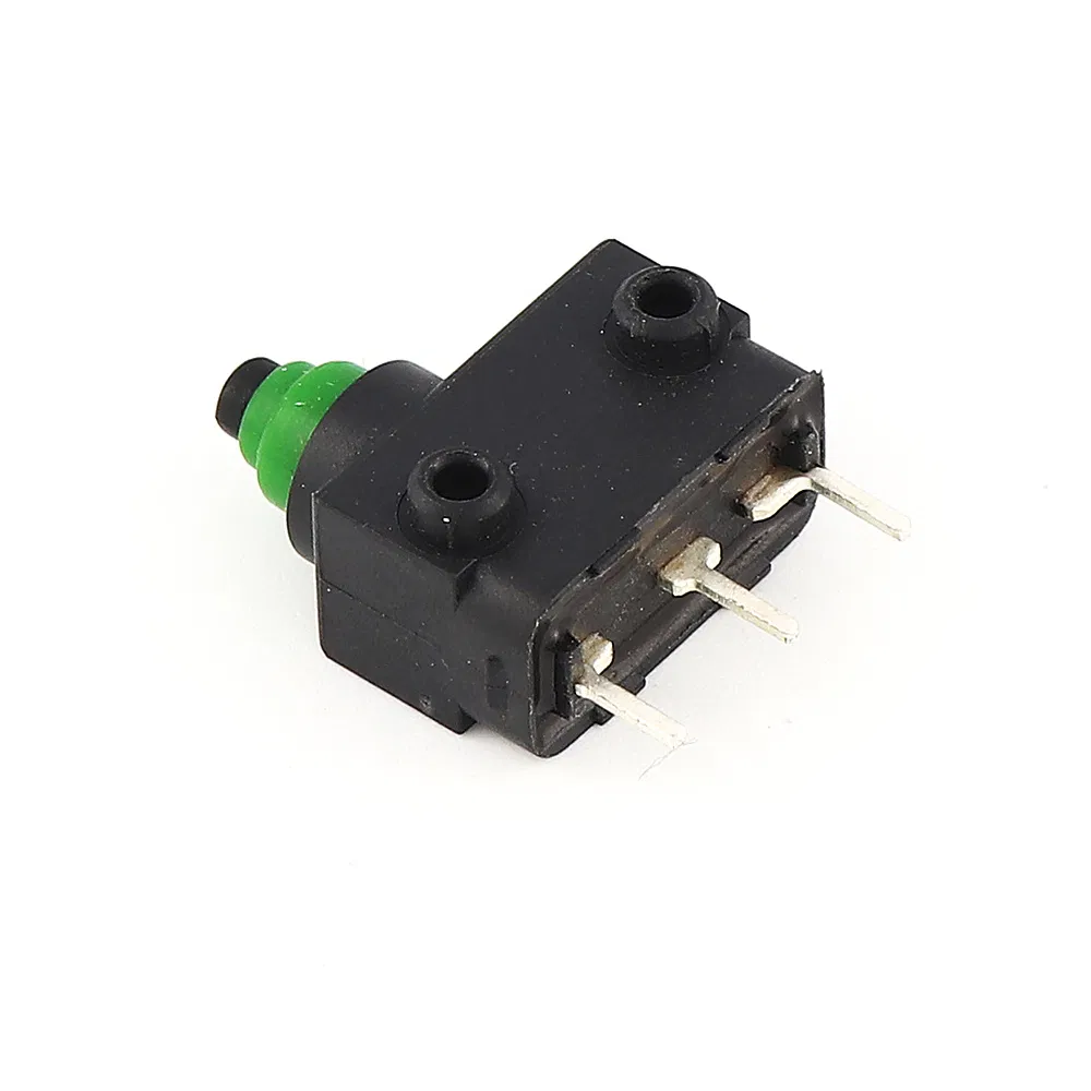 Electrical Micro Switch with Green Pin Plunger IP67 Waterproof