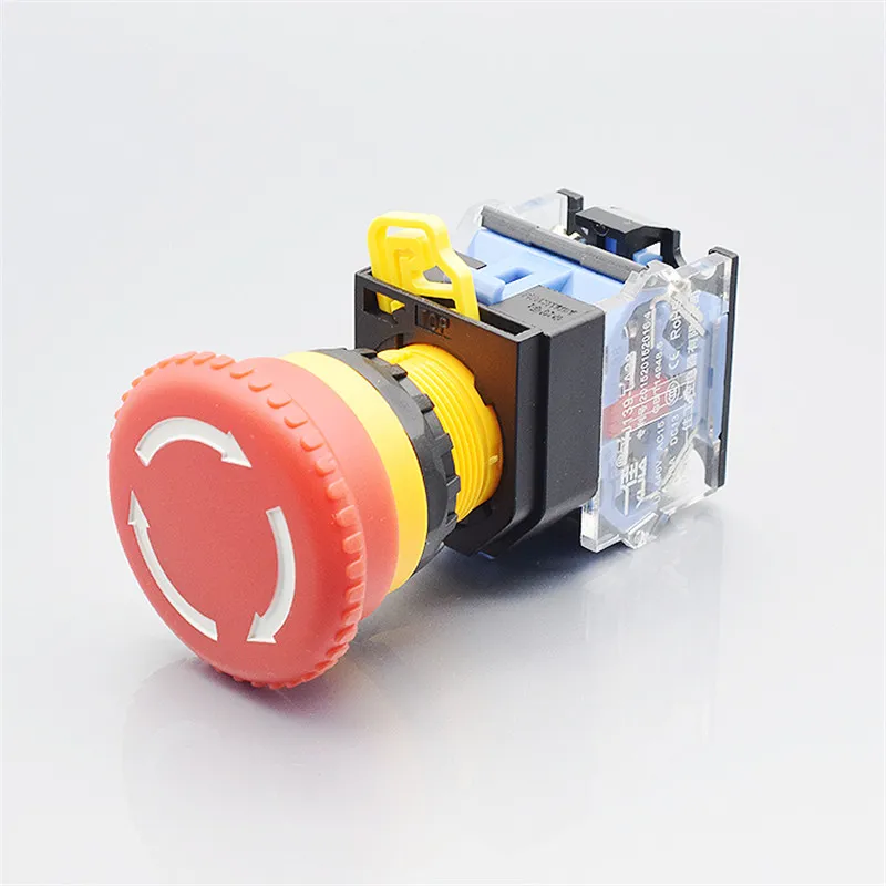 Emergency Switch La38-11zs Self-Locked Red/Green Head Push Button Switch