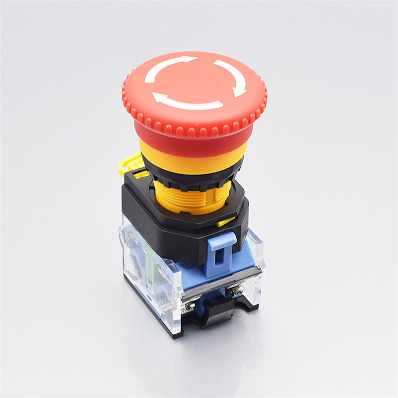 Emergency Switch La38- 11zs Self-Locked Red/Green Head Push Button Switch