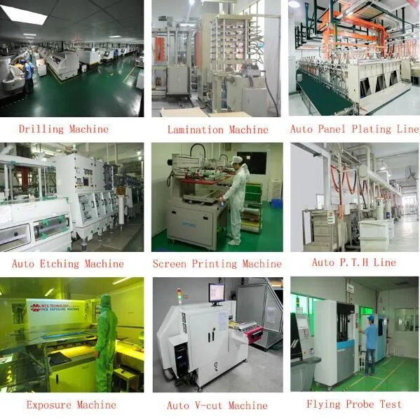 Environmental-Friendly Green Mask PCB with UL ISO9001 RoHS