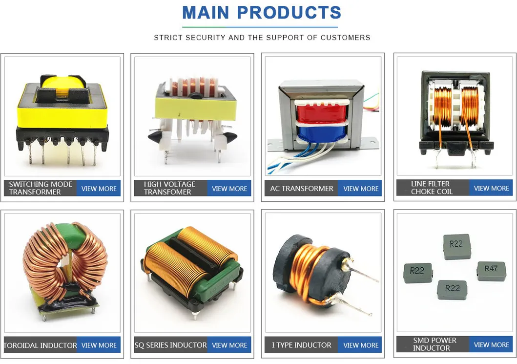 Ep SMD Transformer for Automotive Parts AC Adapter with Aec-Q200 with UL/CE/RoHS Certitificates