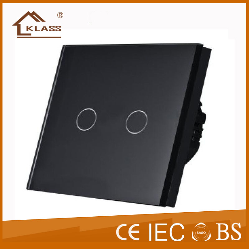 EU/UK Roller Shutter Switch, Window Curtain Touch Switch