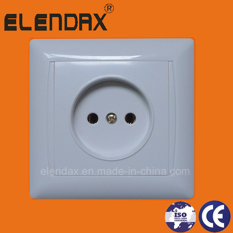 Euro Style Flush Mounting Power Wall Socket Outlet ( F6009 )