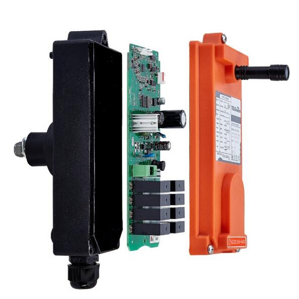 F21-E1 12V 36V 220V 380V 440V Telecrane 6 Push Buttons Industrial Multiple Eot Crane Hoist Remote Remote Controller